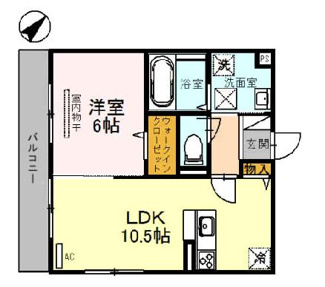 【間取り】 | シェソワ　フルール