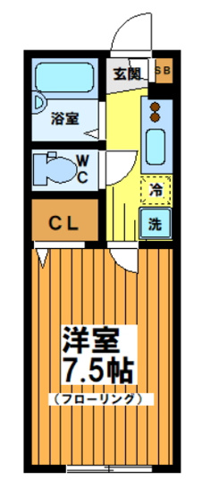 【間取り】 | セレ笹塚