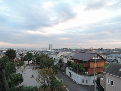 【展望】 | 東寺尾ハイツＡ棟 | 7階部分最上階からの眺望！