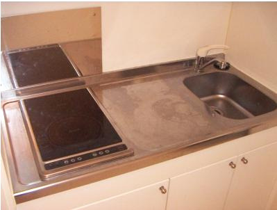 【キッチン】 | レオネクストサンシティーⅢ | 2口電気コンロ完備