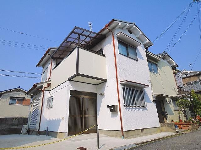 柳本戸建2の外観|物件の外観です