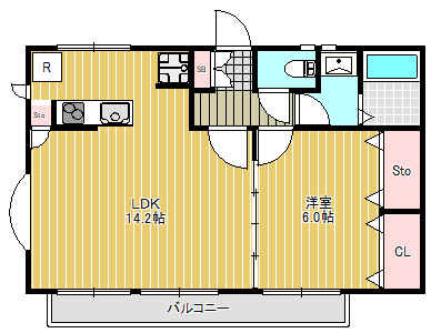 【間取り】 | メゾン平塚Ⅰ | メゾン平塚Ⅰ