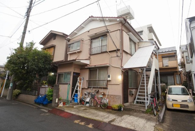 【外観】 | コーポ三陽 | 現況満室　表面利回り8.17％　南向き日当たり良好