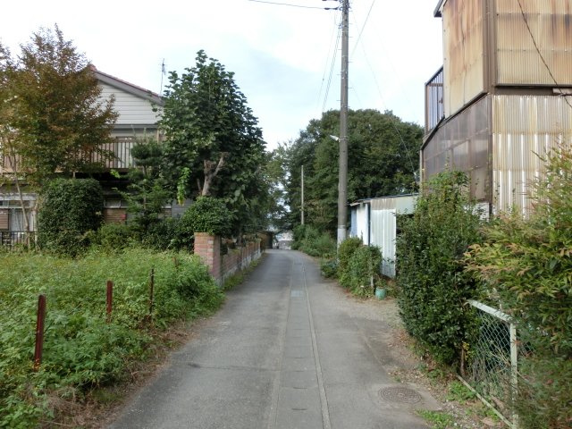 高崎市吉井町吉井川売土地 154.27坪の前面道路含む現地写真