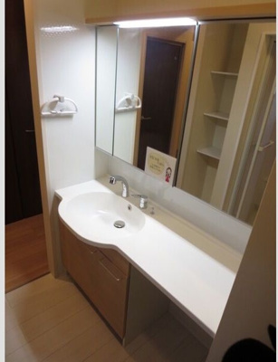 【洗面所】 | サンシエール中川原　壱番館