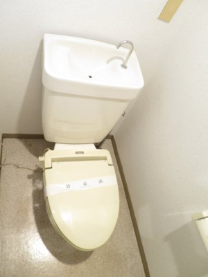 【トイレ】 | サンコートセリザワ | 落ち着いたトイレです