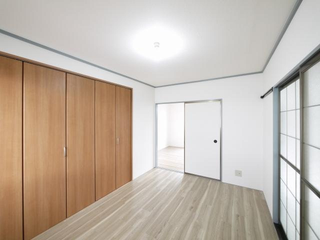 コーポ宝来Ⅱ（宝来）の寝室|寝室にぴったりのお部屋です