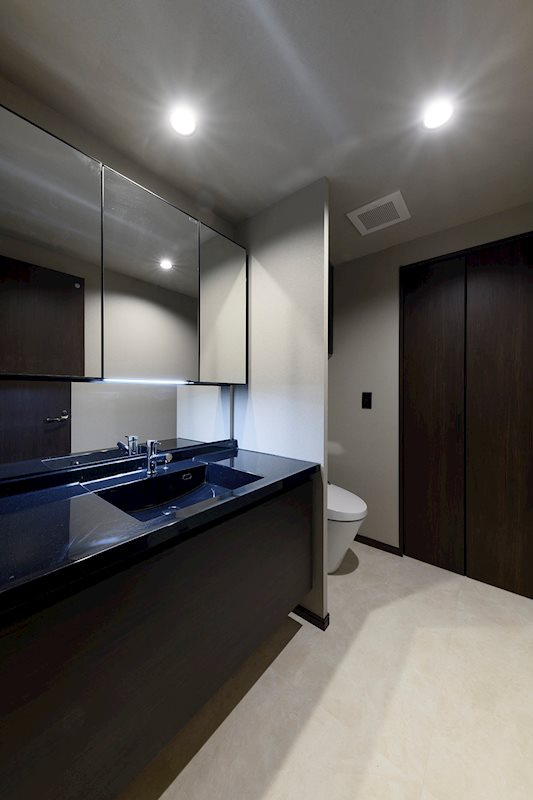港区西麻布４丁目の賃貸マンションのその他|洗面＆トイレ