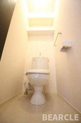 【トイレ】 | メゾンかやの | 清潔感のあるトイレです