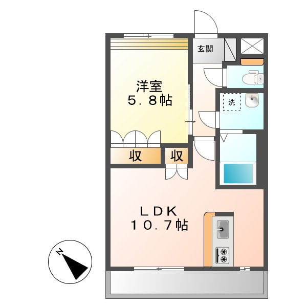 ウィッシュの間取り