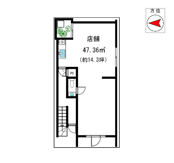 【間取り】 | 北白川テンビル