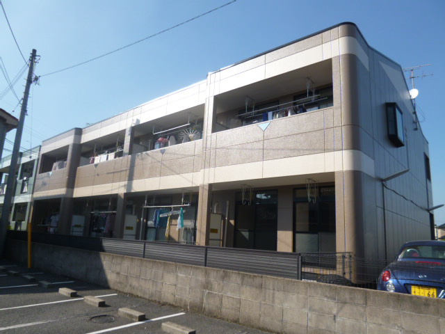 倉敷市安江のアパートの外観
