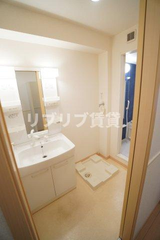 ポチハウスの洗面所