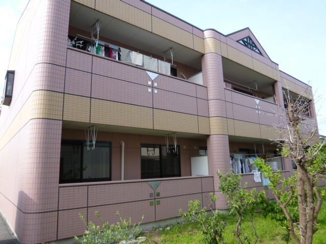 倉敷市水江の賃貸マンションの外観