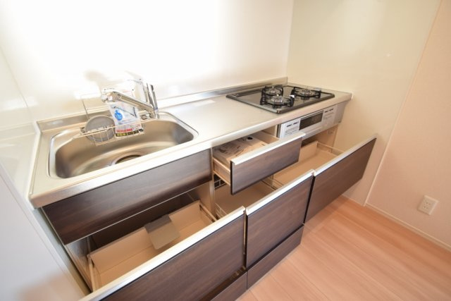 ミーツⅡのキッチン|嬉しい都市ガス