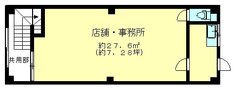 シュウエイ久米川ビルの間取り