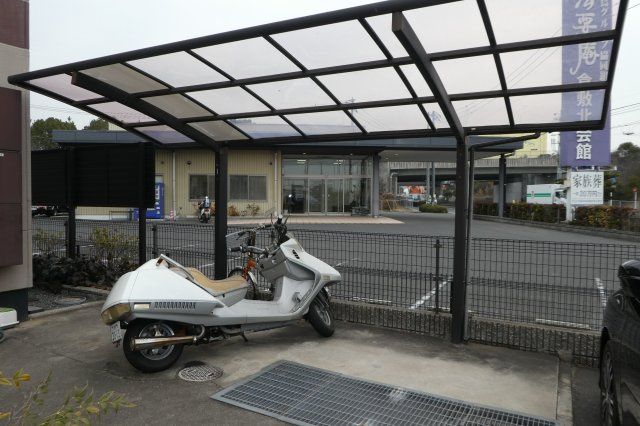 倉敷市生坂のアパートのその他共用部分|自転車置き場