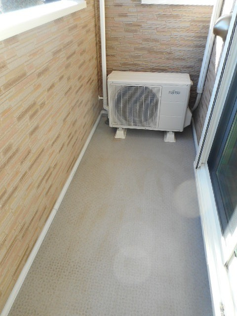 クラベール弐番館のバルコニー