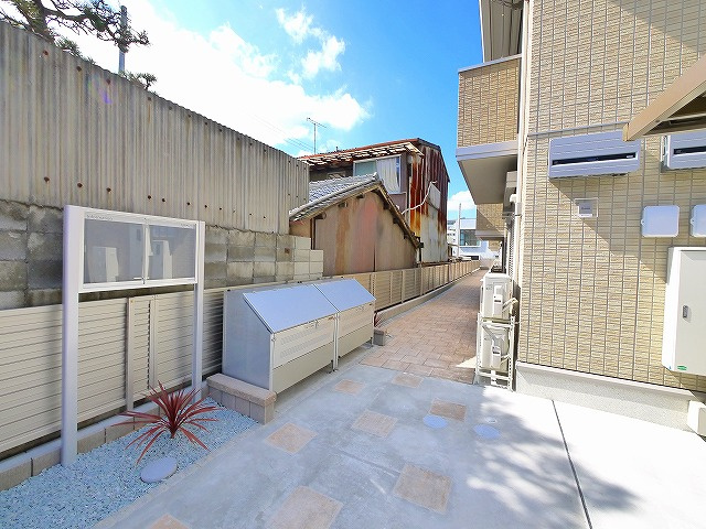 プランドール奈良のその他共用部分|ゴミ箱