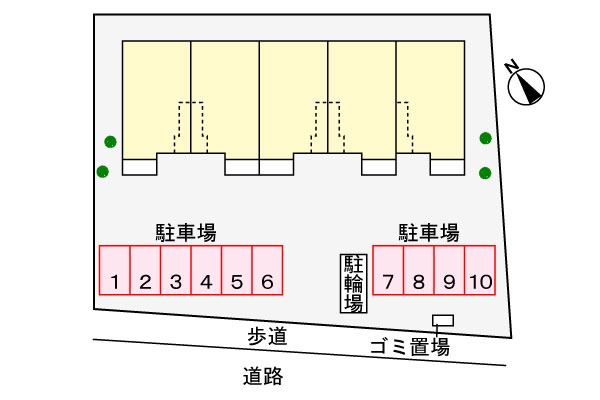 ファウストⅡの区画図