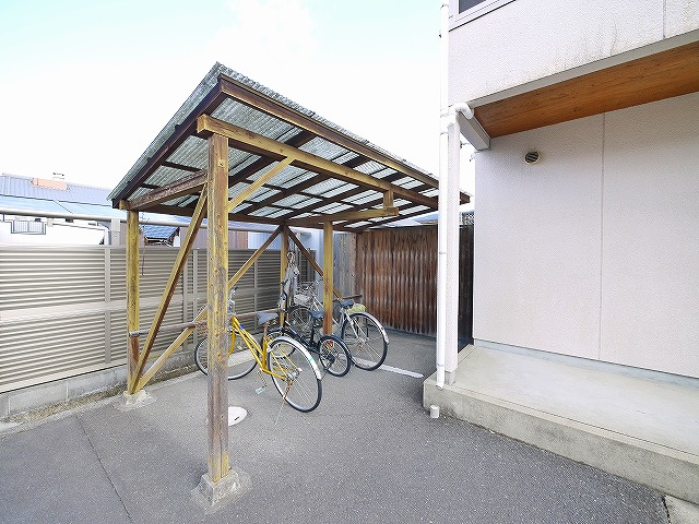 ハイツ鹿野のその他共用部分|駐輪場もあります