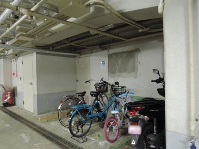 【その他共用部分】 | シャトー久が原 | 駐輪場・バイク置場