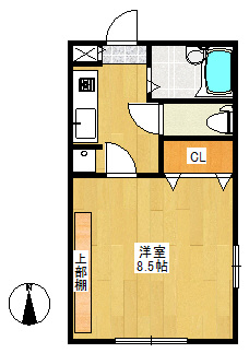 【間取り】 | サンハピネス