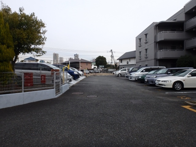 モンテ鹿島の駐車場