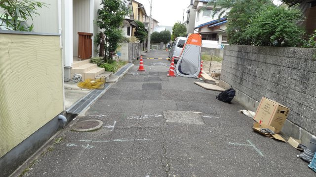 箕面市瀬川1丁目　土地の周辺