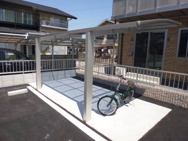 ハピネスＢのその他共用部分|自転車置き場