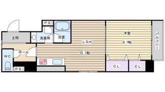 【間取り】 | ビスタユーア　Visata YuA | 角部屋です！