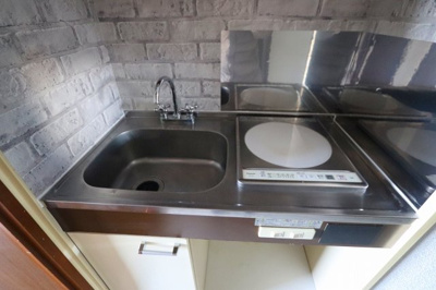 【キッチン】 | シンシア・シティ榴岡 | 使いやすいIHクッキングヒーターです。