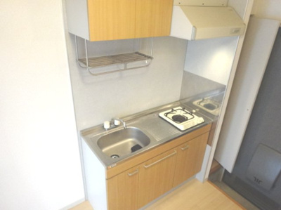 【キッチン】 | サンヴェールＢ棟 | １口コンロ付いてます