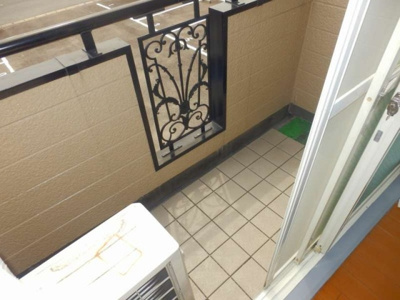 【バルコニー】 | ルーチェ九の城 |  ※同物件別室参考写真