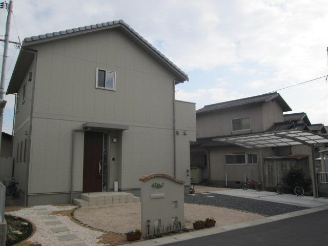 倉敷市白楽町の一戸建ての外観
