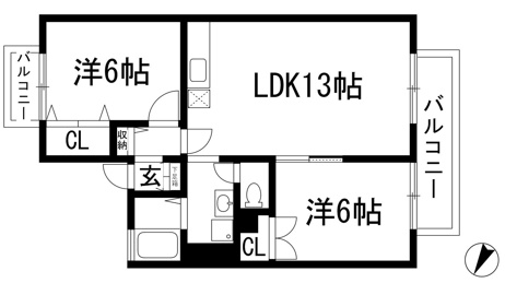 【間取り】