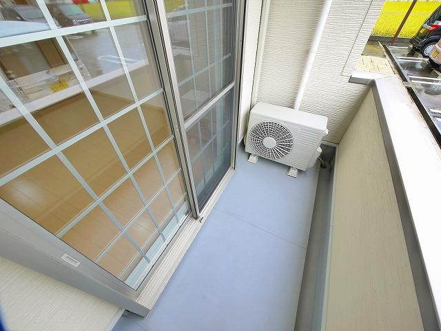 フレイズ　Ⅰのバルコニー|落ち着いた時間を過ごせるバルコニーです