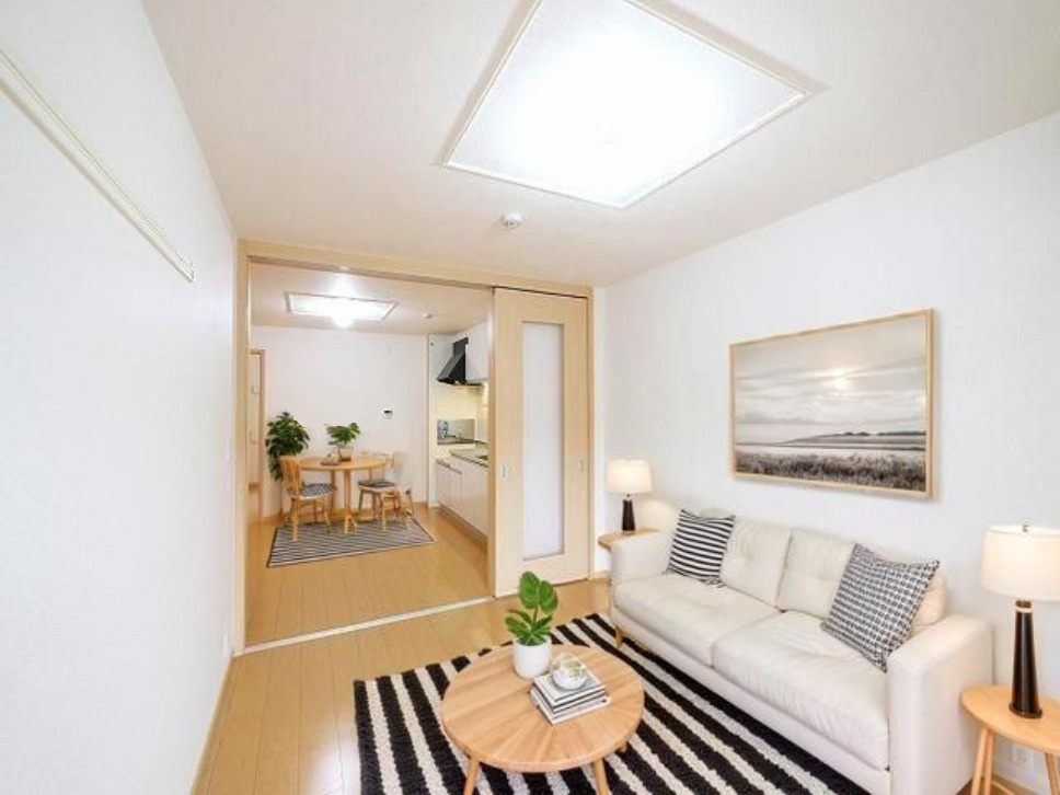 フレイズ　Ⅰの居間・リビング|CGで家具等を配置したもので家具等は含まれません