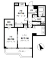 【間取り】 | ガーデンフォート目黒
