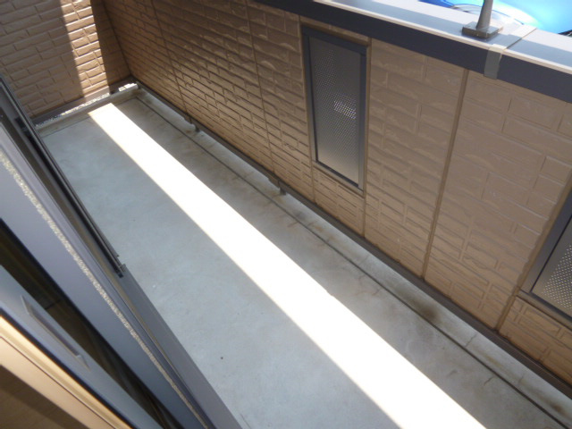ソレイユ水江のバルコニー
