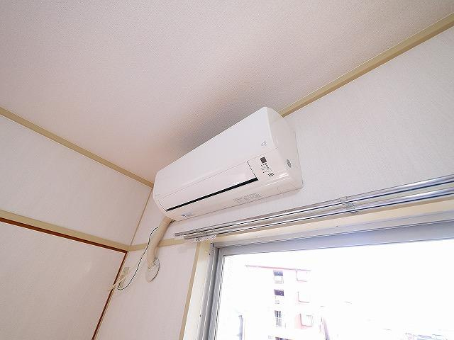 マンション西田の設備|エアコン付きです
