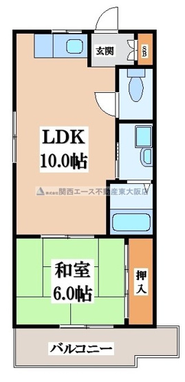 【間取り】 | グレージュ立花