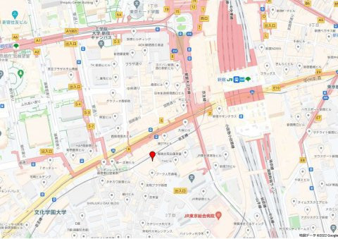 羽田ビルの地図