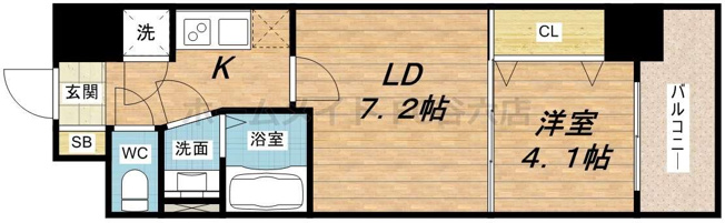 【間取り】 | SERENiTE本町エコート