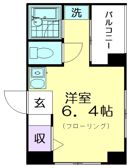 サンリット久米川の間取り