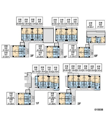 【区画図】 | 宇田川町マンション