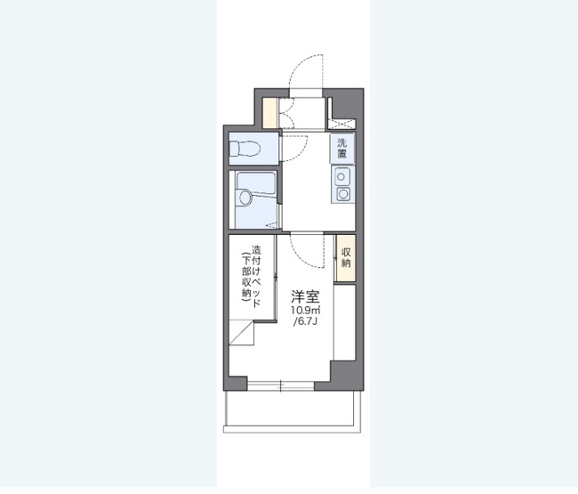 【間取り】 | 宇田川町マンション