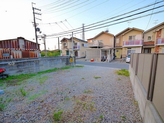 木津川市市坂事務所の駐車場