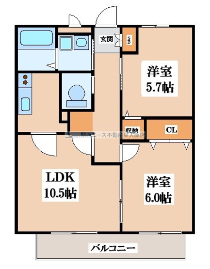 【間取り】 | メゾンドエトワール