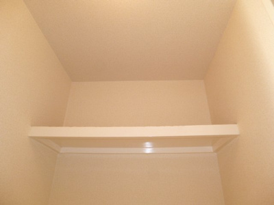 【収納】 | プレジール三宅Ａ | 洗濯機置き場上棚